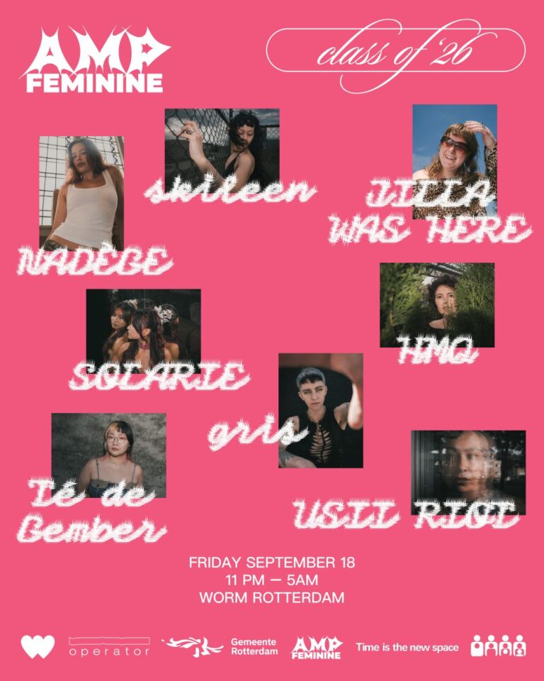 AMPFEMININE Grad Show 2026 — Theater in Rotterdam