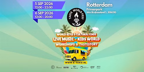 Taste World Fest- 5 & 6 September 2026
