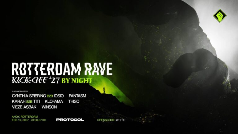 Rotterdam Rave ‘Kick Off 2027 by Night’ x Protocol — uitgaan in Rotterdam