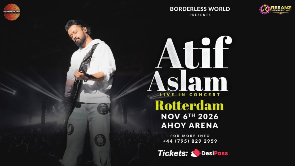Atif Aslam Live in Concert in Rotterdam