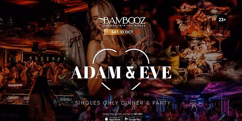 Adam & Eve Rotterdam x BAMBOOZ — uitgaan in Rotterdam