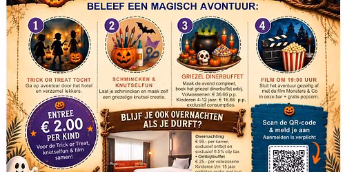 Halloween De vloek van de Maas @ Novotel Rotterdam Brainpark — uitgaan in Rotterdam
