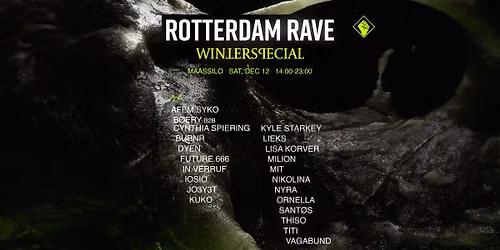 Rotterdam Rave ‘Winter Special’ 2026 — uitgaan in Rotterdam