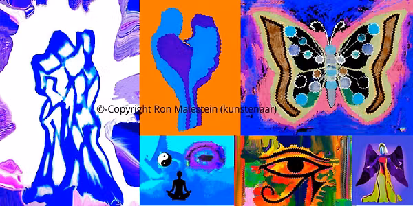 Gratis Kunstexpositie Den Haag | Colors of My Heart art – Ron Malestein — Muziek in Rotterdam